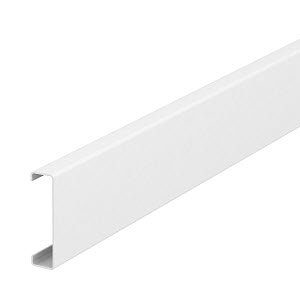 Oberteil für Systemöffnung 50 12x45x2000, St, reinweiß, RAL 9010