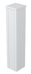 Installationssäule Boden 675x130x140, Alu, EL