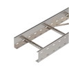 Weitspannkabelleiter gelochter Seitenholm 110x300x6000, A2, 1.4301, 2B