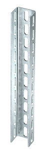 U-Stiel 3-seitig gelocht 70x50x6000, St, FT