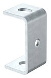 Deckenbügel mit Seitenloch 10,5 mm 80x40, St, FT