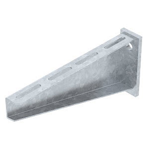 Wandausleger mit angeschweißter Kopfplatte B310mm, St, FT