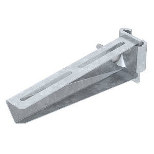Stielausleger für IS 8-Stiel B210mm, St, FT