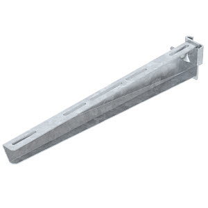 Stielausleger für IS 8-Stiel B510mm, St, FT