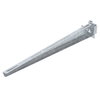 Stielausleger für IS 8-Stiel B510mm, St, FT