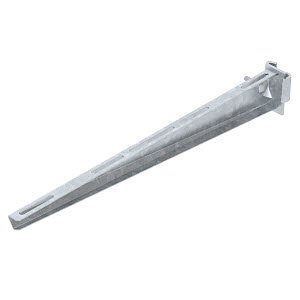 Stielausleger für IS 8-Stiel B510mm, St, FT