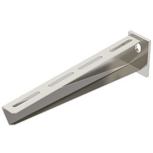 Wand- und Stielausleger mit angeschweißter Kopfplatte B310mm, A2, 1.4301, 2B