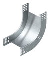 Vertikalbogen 90° steigend 60x300, St, FS