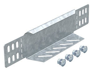 Reduzierwinkel/ Endabschluss für Kabelrinne 60x400, St, DD