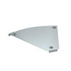 Deckel Bogen 45° für Bogen RBM 45 300 B=300mm, St, FS