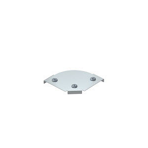 Deckel Bogen 90° für Bogen RBM 90 100 B=100mm, St, FS