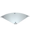 Deckel Bogen 90° für Bogen RBM 90 300 B=300mm, St, FS