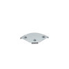 Deckel Bogen 90° für Bogen RBM 90 100 B=100mm, St, DD