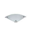 Deckel Bogen 90° für Bogen RBM 90 200 B=200mm, St, DD