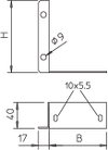 Verbindungsset für BSKH09-K1021/ PLCS D..1220, St, FS