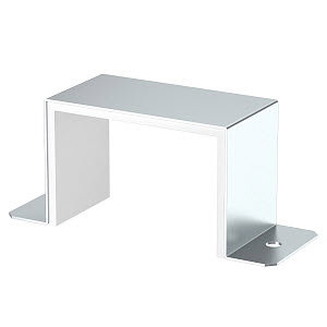 Verbinder mit Dichtung für Wand- und Deckenmontage 70x110, St, FS