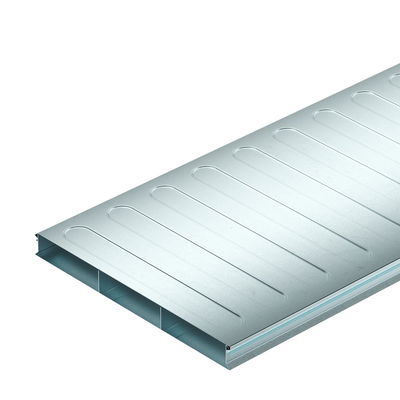 Unterflurkanal, 2-teilig 3-zügig 2000x350x38, St, FS