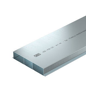 Unterflurkanal 3-zügig 2000x250x48, St, FS