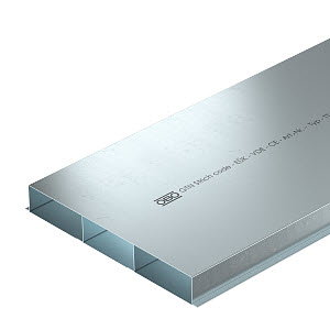 Unterflurkanal 3-zügig 2000x350x48, St, FS