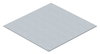 Blinddeckel für UZD250-2/3 282x282x4, St, FS