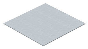 Blinddeckel für GES9 in Montagedeckel 247x247x3, St, FS