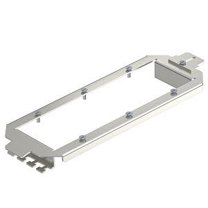 Montageträger für 3xACO, A2, 1.4301