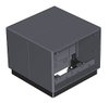Telitank 118x118x97, PA, eisengrau, RAL 7011