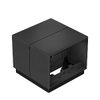 Telitank 118x118x97, PA, graphitschwarz, RAL 9011