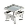 Quadratische Kassette blind 200x200mm, A2, 1.4301