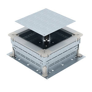 Zug- und Abzweigdose für Estrichhöhe 165-220mm 410x367x165, St, FS
