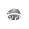 GreenSpace Downlight, 3D printed, 13.5 W, D200 mm, 2000 lm, 4000 K, Hochglanzreflektor, Klar, IP20/54