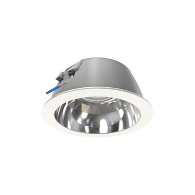 GreenSpace Downlight, 3D printed, 13.5 W, D200 mm, 2000 lm, 4000 K, Hochglanzreflektor, Klar, IP20/54