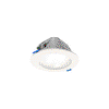 GreenSpace Downlight, 3D printed, 13.5 W, D150 mm, 1850 lm, 4000 K, Weißer Reflektor, Opal, IP20/54