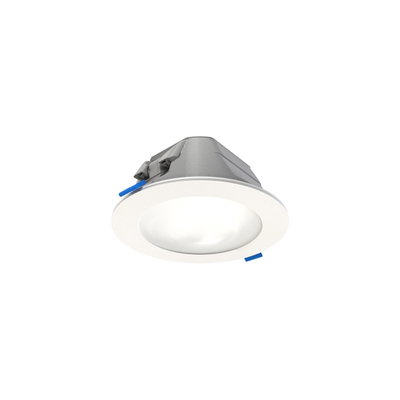 GreenSpace Downlight, 3D printed, 13.5 W, D150 mm, 1850 lm, 4000 K, Weißer Reflektor, Opal, IP20/54