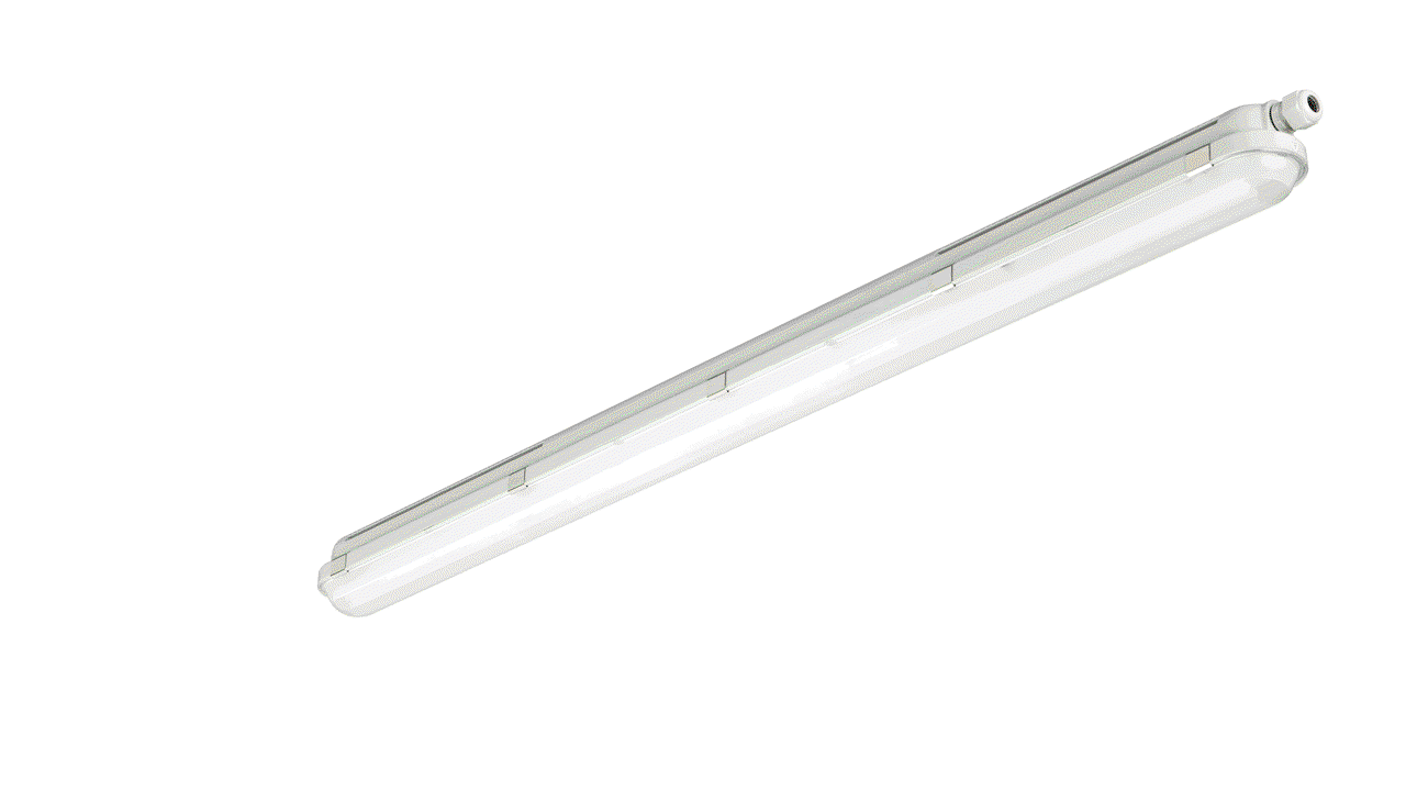 CoreLine waterproof gen3, 17 W, L1200 mm, 2700 lm, 4000 K, Symmetrisch, Klar, IP66, IK08, EL-ready – Bild 2 von 19
