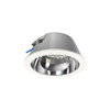 GreenSpace Downlight, 3D printed, 13.5 W, D200 mm, 2100 lm, 4000 K, Hochglanzreflektor, Klar, IP20