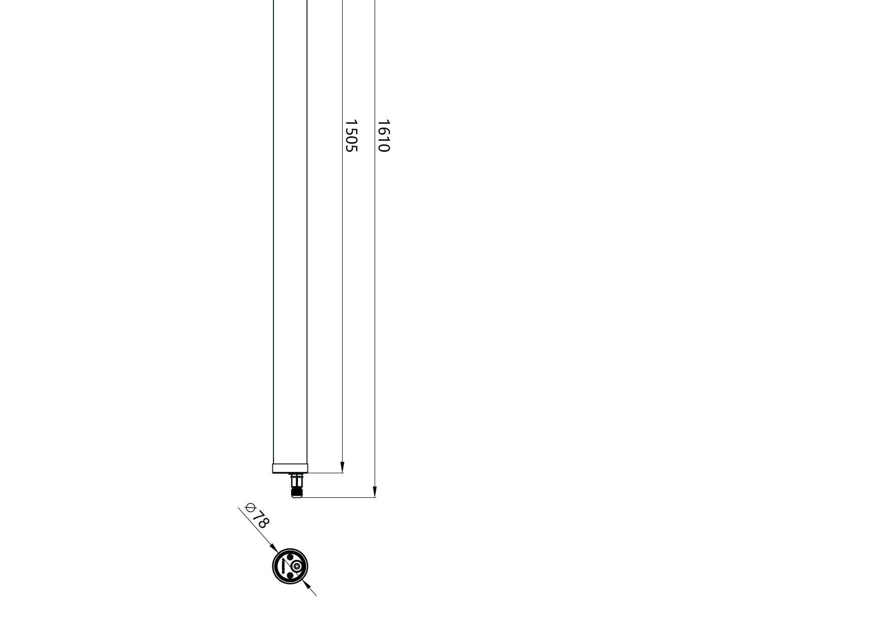43.5 W, L1500 mm, 7000 lm, 4000 K, IP68, IK10, TW1, EL-DC – Bild 9 von 10