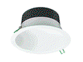 CoreLine Downlight Gen 5, 20.4 W, D200 mm, 2000 lm, 3000 K, Kabellos, Interact Ready, Weißer Reflektor, IP20/54, EL-ready