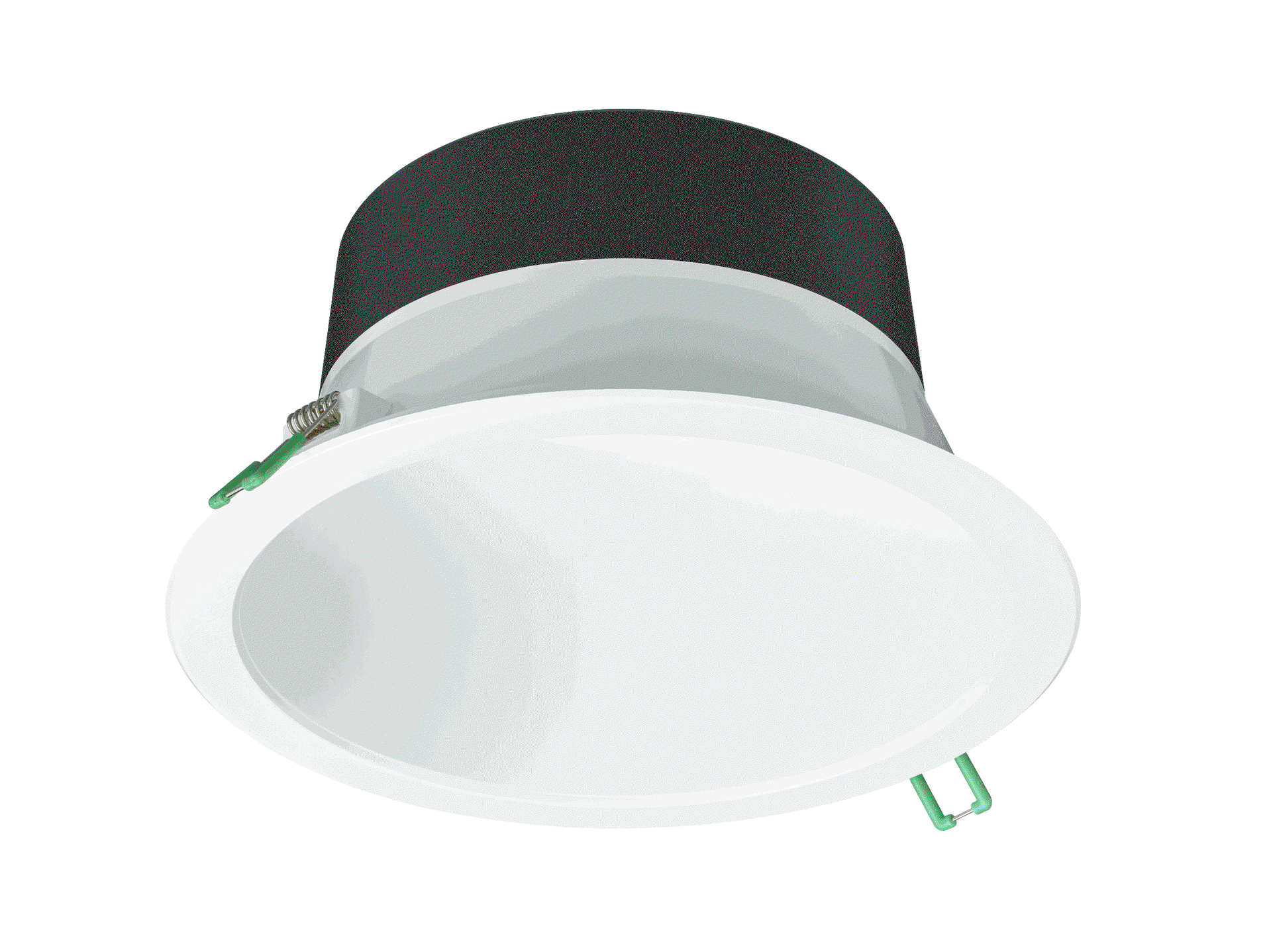 CoreLine Downlight Gen 5, 20.4 W, D200 mm, 2000 lm, 3000 K, Kabellos, Interact Ready, Weißer Reflektor, IP20/54, EL-ready – Bild 2 von 7