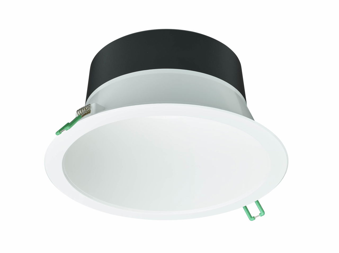 CoreLine Downlight Gen 5, 20.4 W, D200 mm, 2000 lm, 3000 K, Kabellos, Interact Ready, Weißer Reflektor, IP20/54, EL-ready