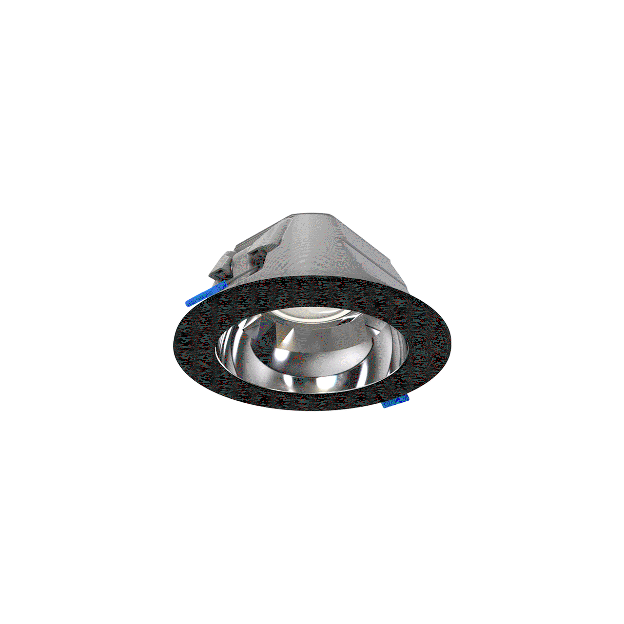 GreenSpace Downlight, 3D printed, 13.4 W, D150 mm, 2100 lm, 4000 K, Hochglanzreflektor, Klar, IP20 – Bild 2 von 5