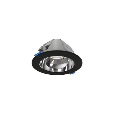 GreenSpace Downlight, 3D printed, 13.5 W, D150 mm, 2100 lm, 4000 K, Hochglanzreflektor, Klar, IP20