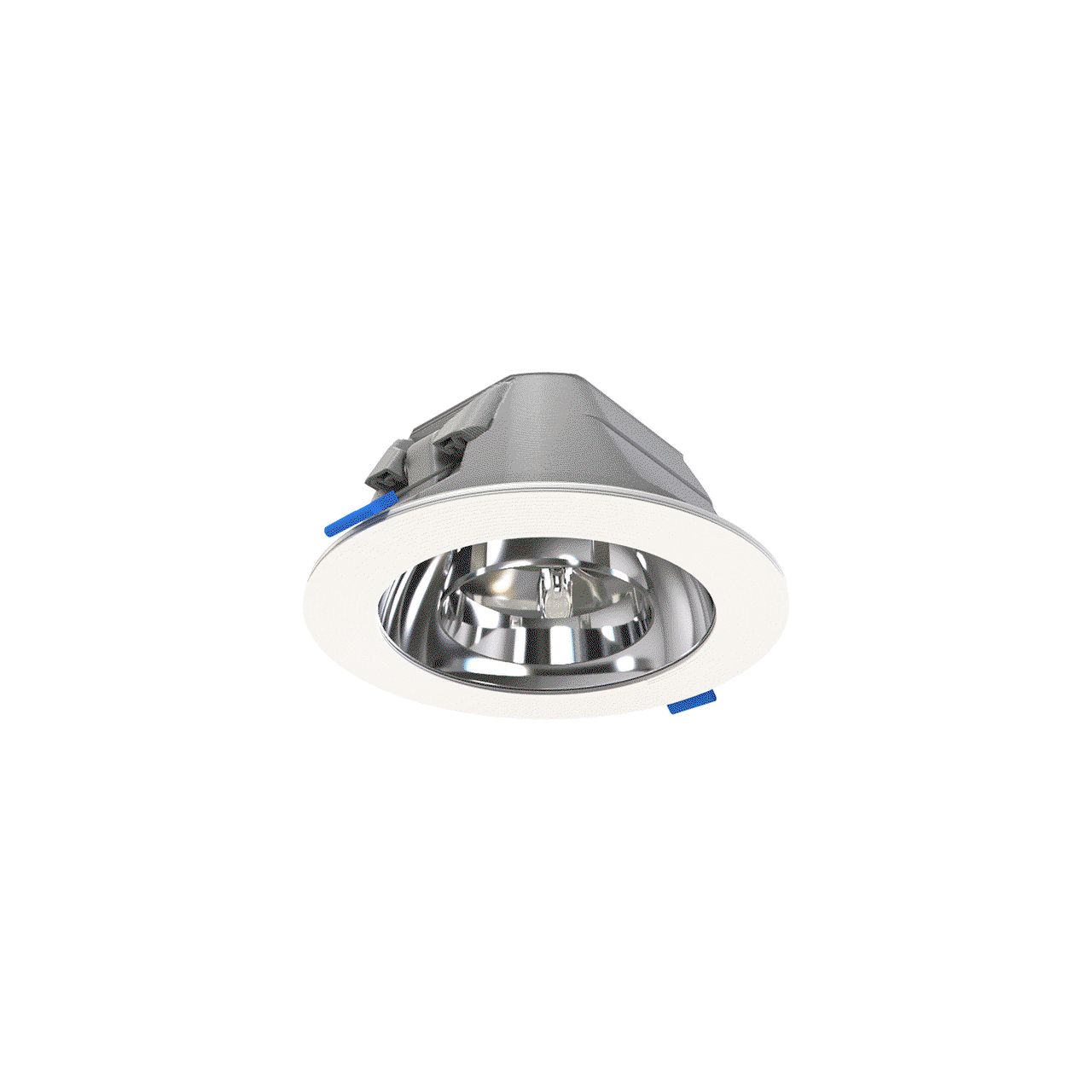 GreenSpace Downlight, 3D printed, 13.4 W, D150 mm, 2000 lm, 4000 K, UGR19, Hochglanzreflektor, Klar, IP20 – Bild 2 von 5