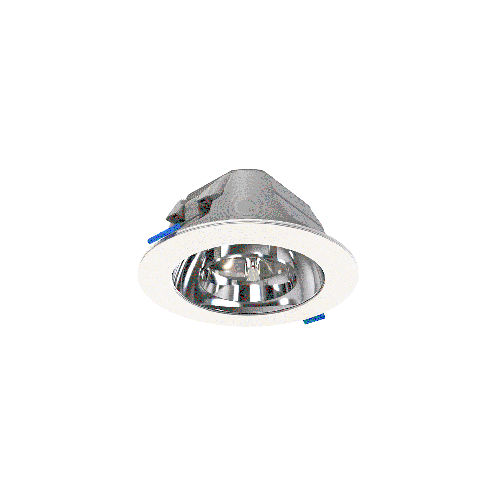 GreenSpace Downlight, 3D printed, 13.4 W, D150 mm, 2000 lm, 4000 K, UGR19, Hochglanzreflektor, Klar, IP20 – Bild 2 von 5