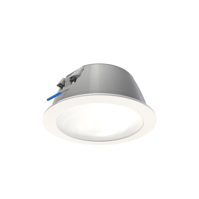 GreenSpace Downlight, 3D printed, 13.5 W, D200 mm, 1950 lm, 4000 K, Weißer Reflektor, Opal, IP20/54