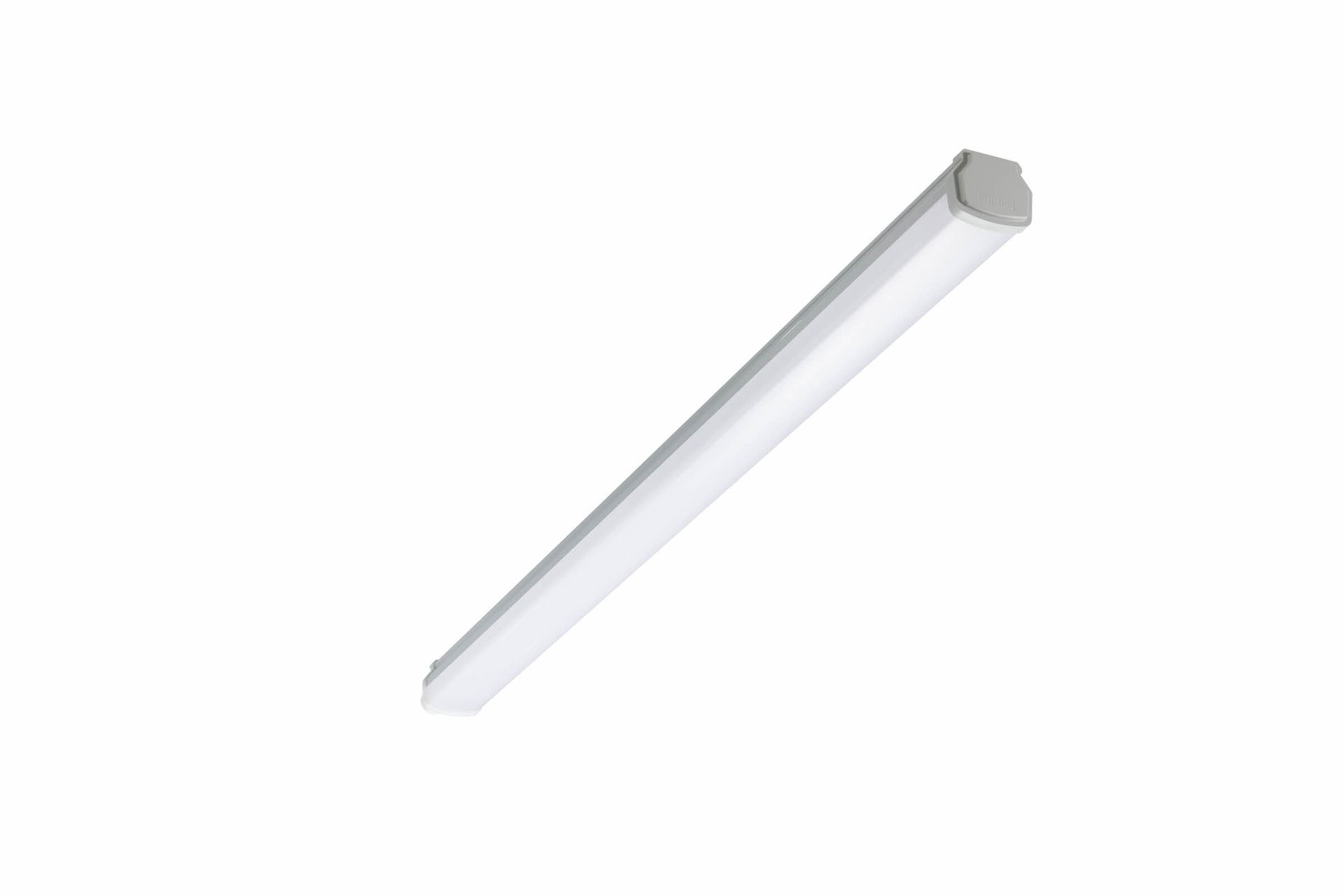 Ledinaire Feuchtraumleuchte WT060C, (in brown Eco Packaging), 30 W, L1200 mm, 3600 lm, 4000 K, Symmetrisch, Opal, IP66, IK08