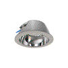 GreenSpace Downlight, 3D printed, 13.5 W, D200 mm, 2100 lm, 4000 K, Hochglanzreflektor, Klar, IP20