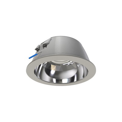 GreenSpace Downlight, 3D printed, 13.5 W, D200 mm, 2100 lm, 4000 K, Hochglanzreflektor, Klar, IP20