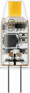 CorePro, LEDspot, Kapsel, 10 W, G4, 2700 K, 100 lm, CRI 80, 15000 Stunde(n), Klarer Kunststoff