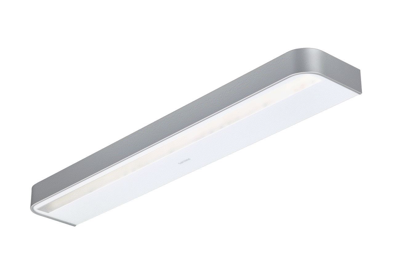 SmartBalance Wand- und Deckenleuchte, Direct and Indirect, 46 W, 5800 lm, 4000 K, CRI90, DALI-regelbar, Interact Ready, UGR19, EL-DC – Bild 2 von 7
